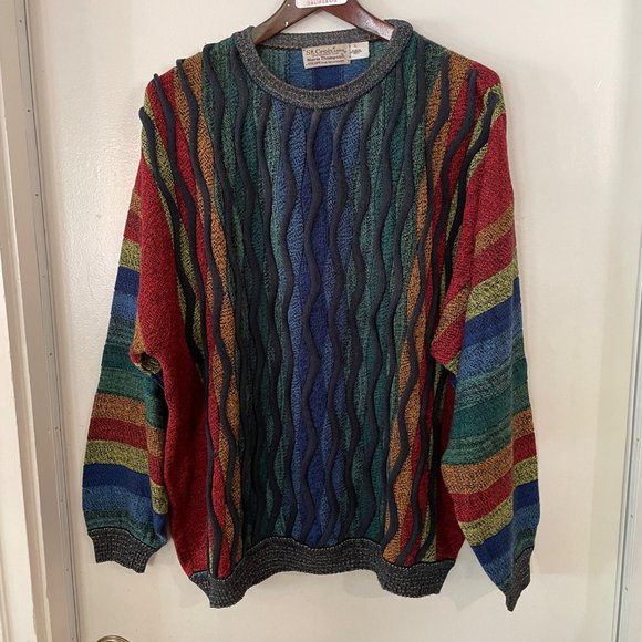 St. Croix for Norm Thompson Mens Coogi Style/Multi-Color /XL/Crew Neck